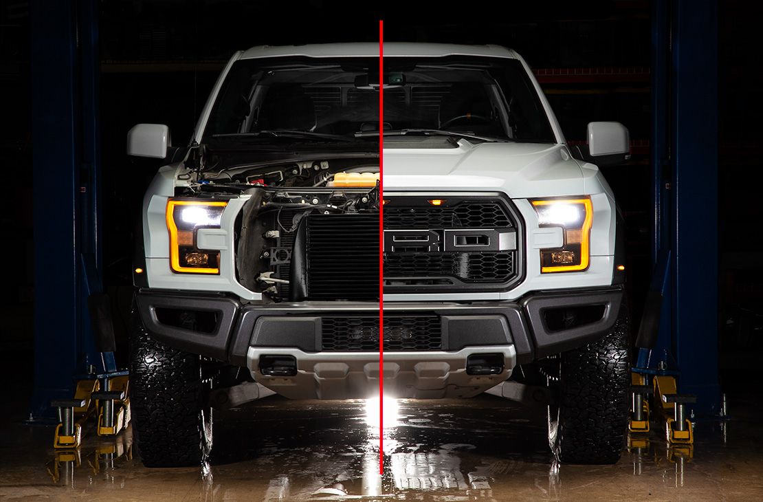 Cobb 17-20 Ford F-150 Raptor Stage 2 Power Package (No Intake) w/TCM Flashing - Black - FOR0050020BK-TCM-NI