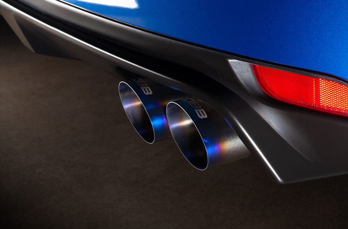 Cobb Subaru 11-24 WRX/11-21 STI Tip Kit - Blued Titanium - 515145-B