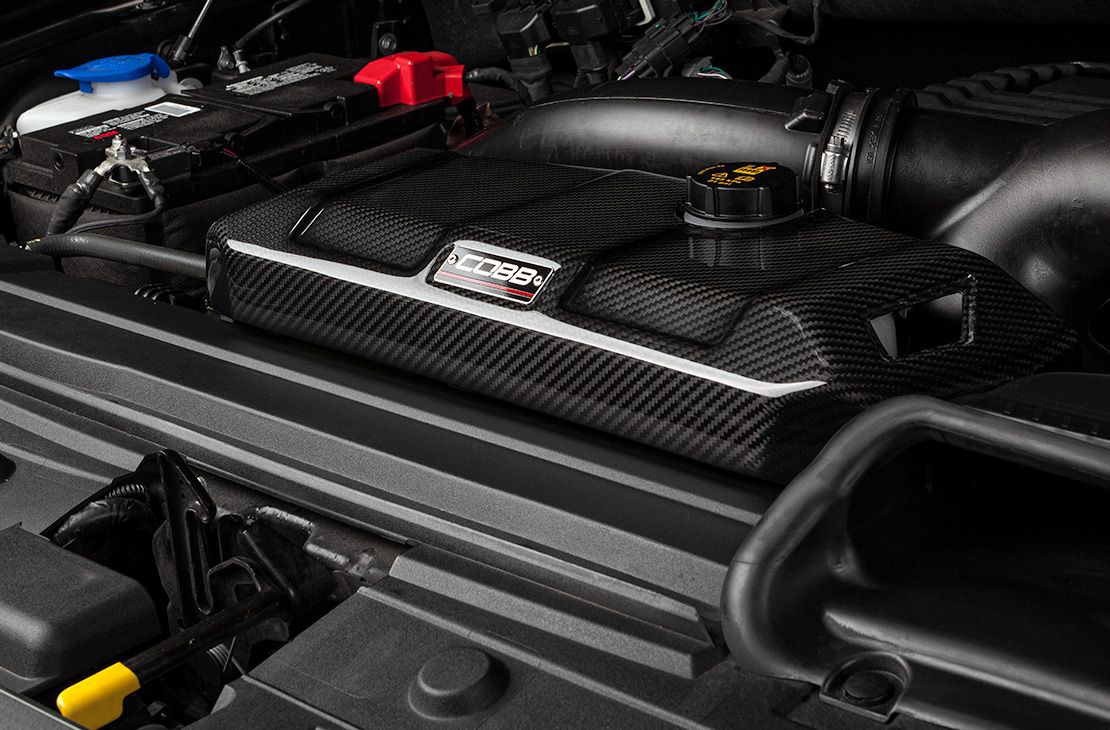 Cobb Ford F-150 17-20 EcoBoost 3.5L/Raptor / 18-20 F-150 2.7L Redline Carbon Fiber Coolant Cover - 8F1700