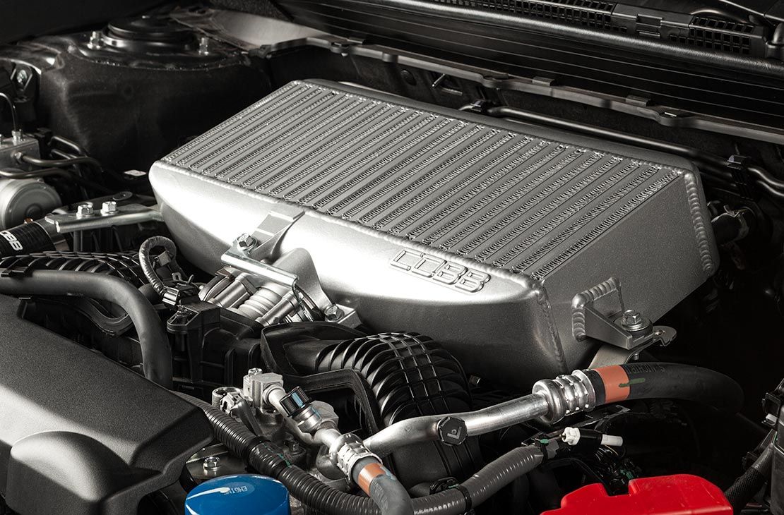 Cobb 20-24 Subaru Outback XT/Legacy XT/OB Wilderness Top Mount Intercooler Kit - Silver - B43410-SL