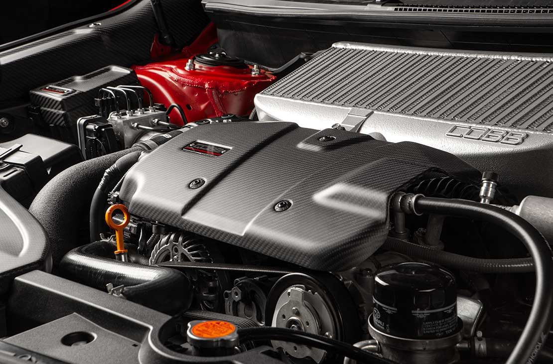 COBB 22-25 Subaru Redline Matte Carbon Fiber Engine Cover - 446610-RMC