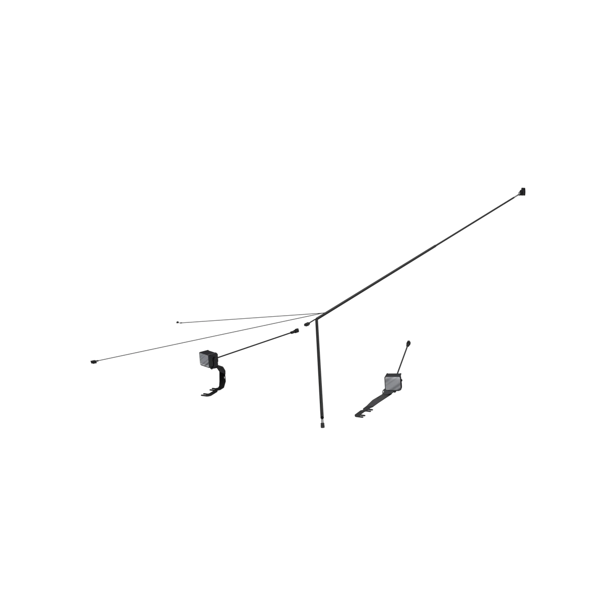 MBRP 24-26 Ford Ranger Ditch Light Kit - Flood Beam - SL5269-02F