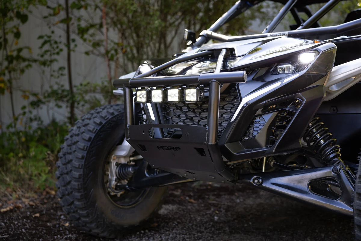 MBRP 2024+ Can-Am Maverick R Steel Front Race Bumper Builder Kit - AC-9219-02