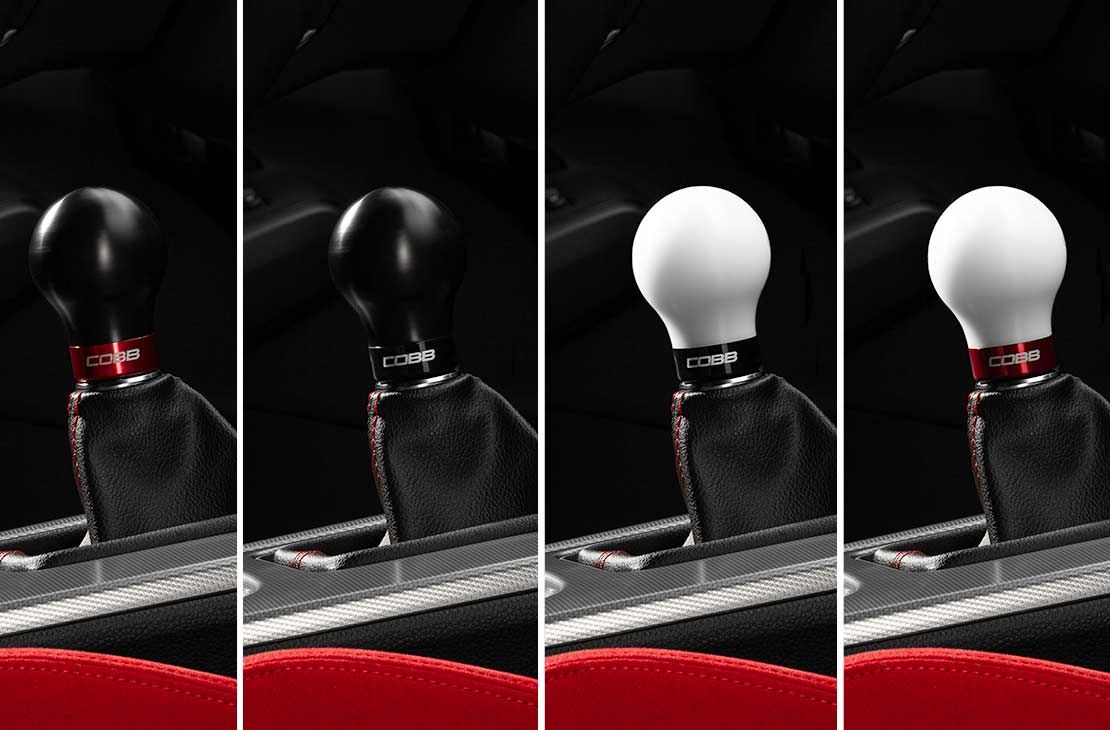 Cobb 23+ Honda Civic Type R 6-Speed Short Weighted Cobb Knob - Black - 2H2365-BK