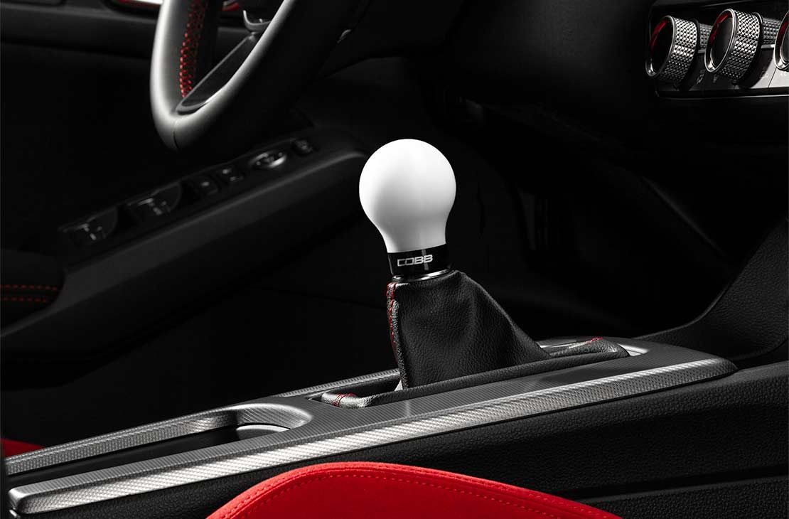 Cobb 23+ Honda Civic Type R 6-Speed Short Weighted Cobb Knob - Black - 2H2365-BK