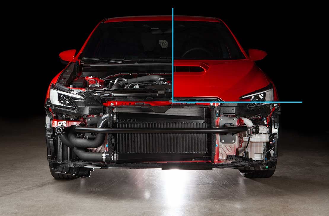 Cobb 2022+ Subaru WRX Front Mount Intercooler Kit - Silver - 746550-SL