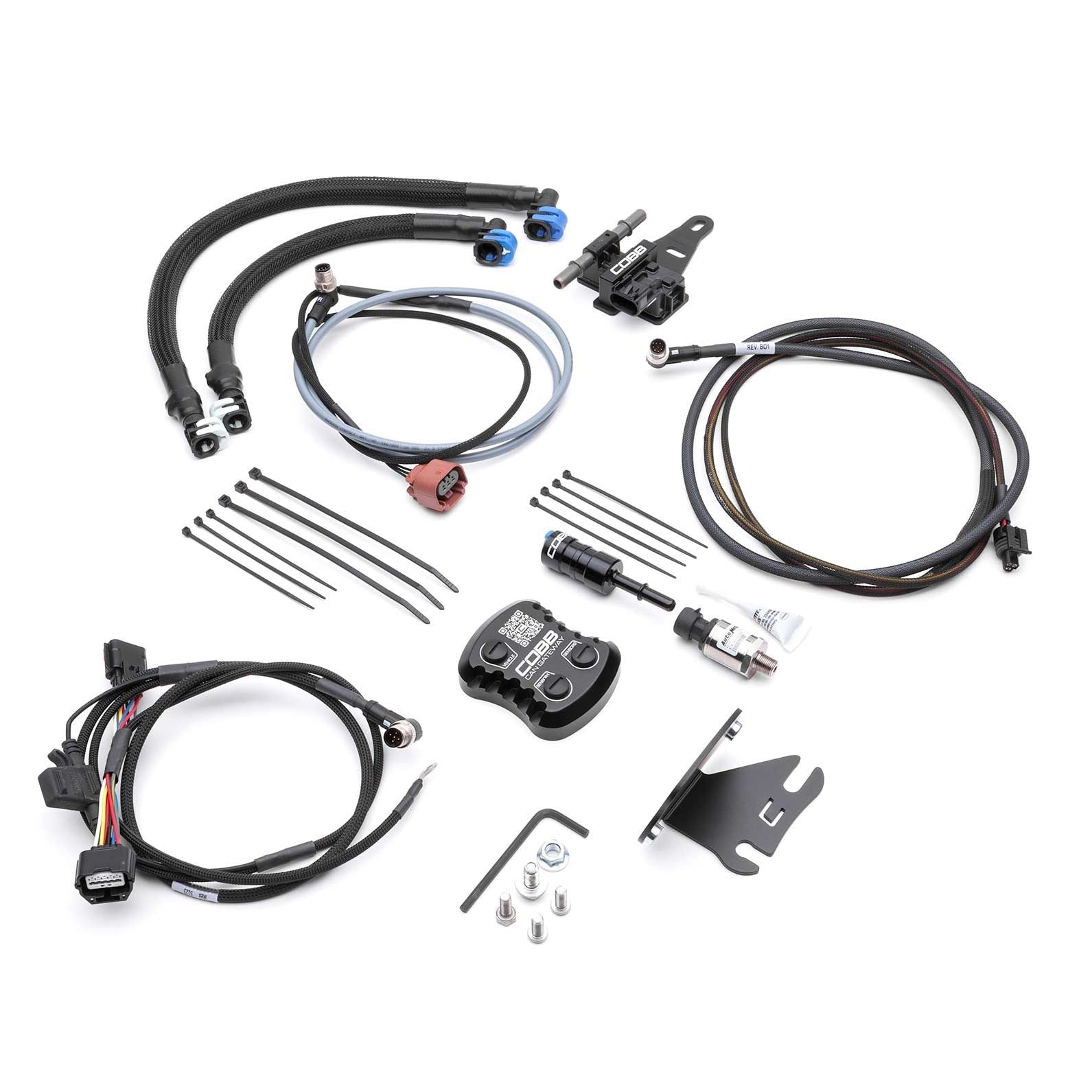 Cobb 15-17 Subaru WRX CAN Flex Fuel Upgrade + Fuel Pressure Kit - SUB004WCAN1FFUP-FP