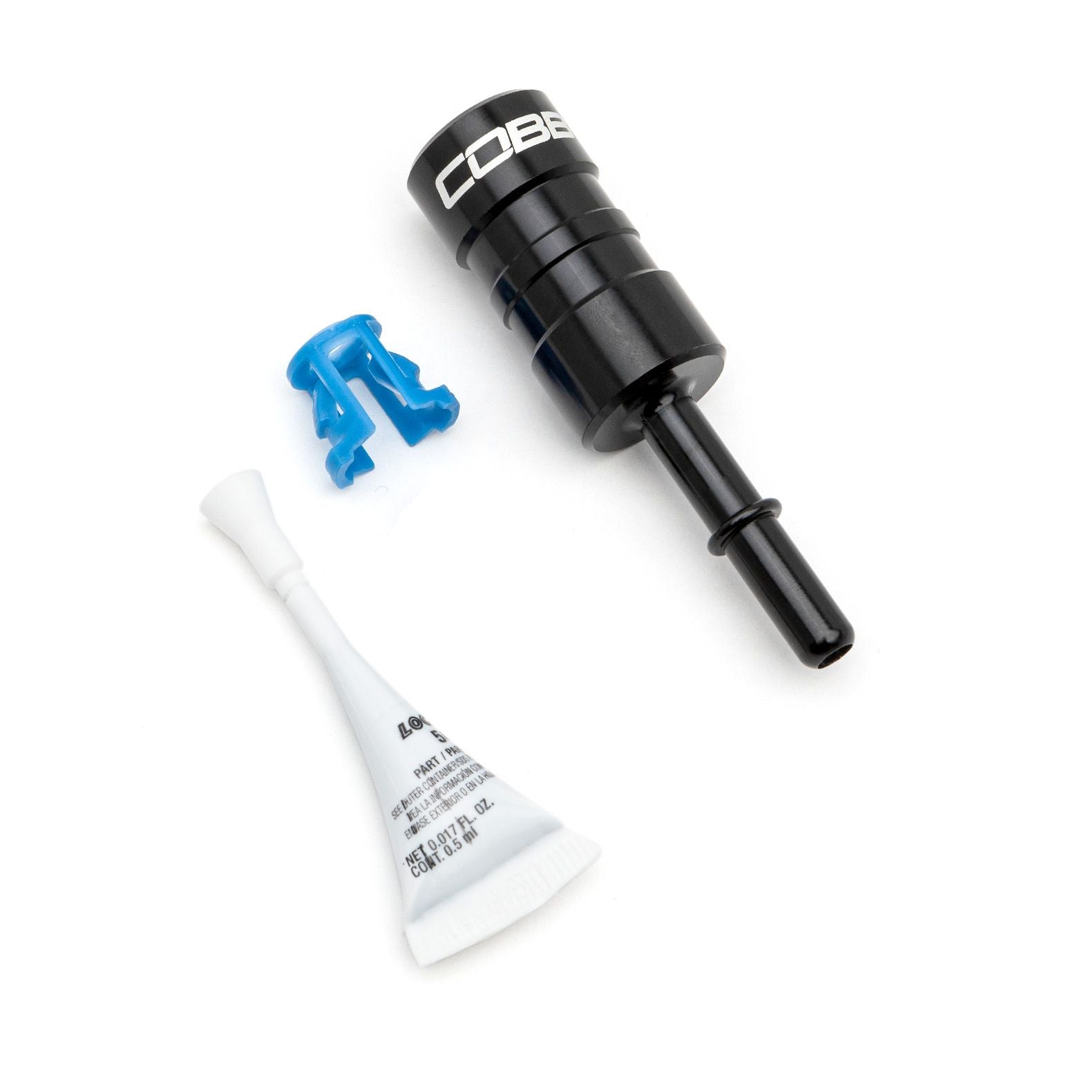 COBB Billet EFI Quick Disconnect 1/8 in NPT Tap to 5/16 in Fuel Lines - 300105