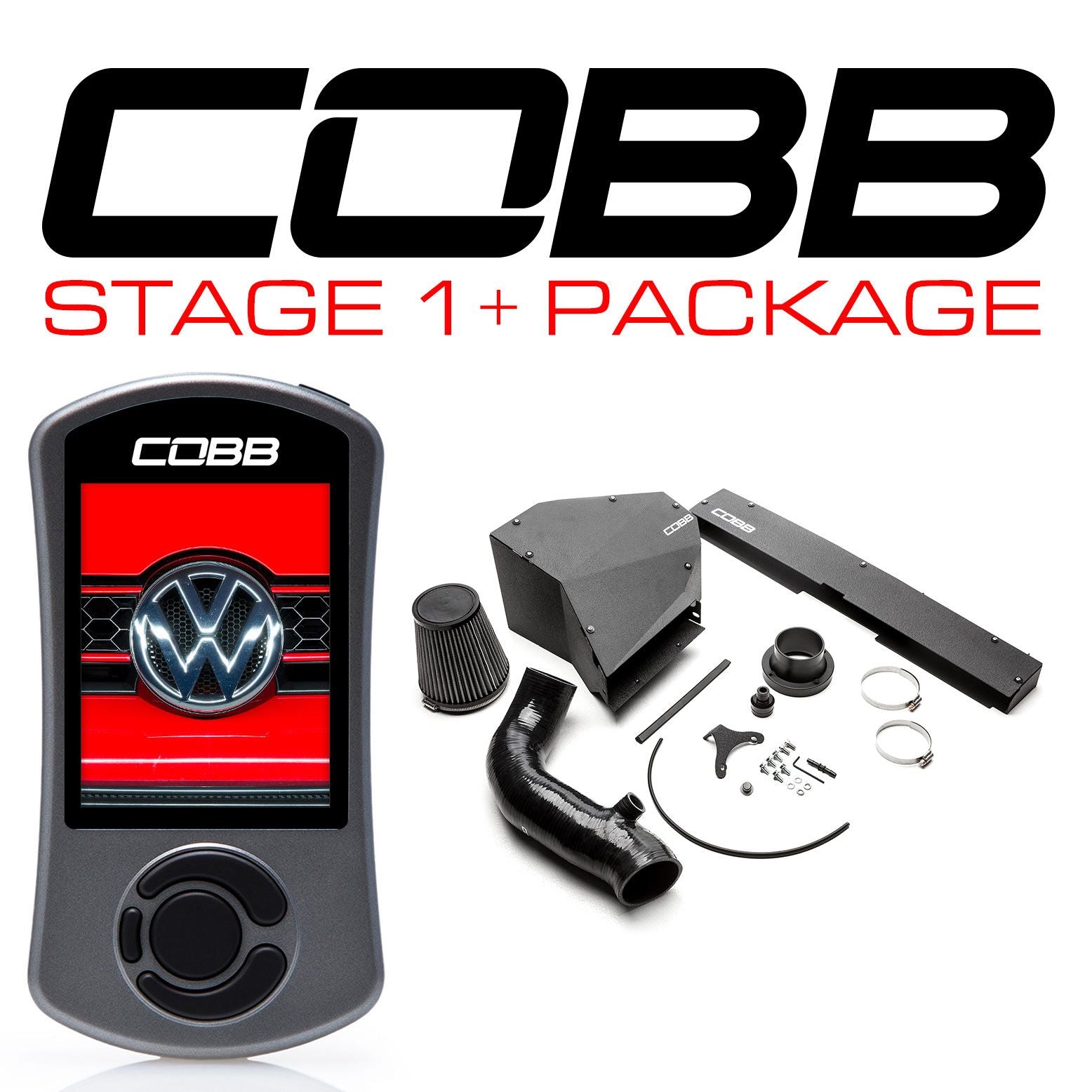 Cobb Volkswagen MK7/MK7.5 GTI Stage 1+ Power Package w/DSG Tuning - VLK002011P-DSG
