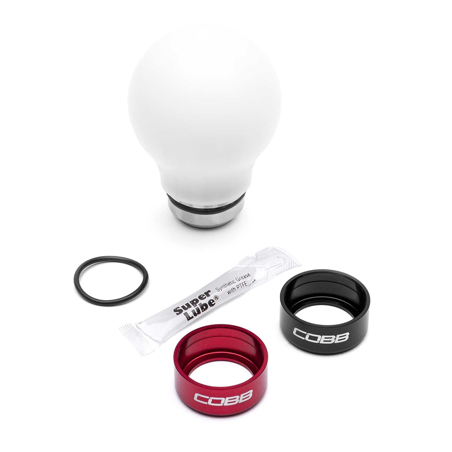 Cobb 23+ Honda Civic Type R 6-Speed Short Weighted Cobb Knob - White - 2H2365-W
