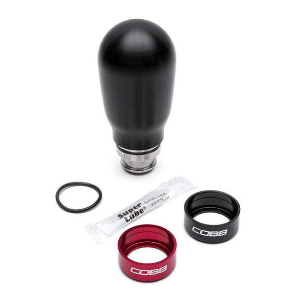 Cobb Subaru 5-Speed COBB Teardrop Weighted Knob -  Black - 211370-BK