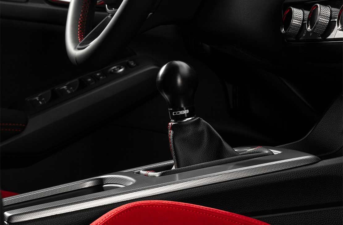 Cobb 23+ Honda Civic Type R 6-Speed Short Weighted Cobb Knob - Black - 2H2365-BK