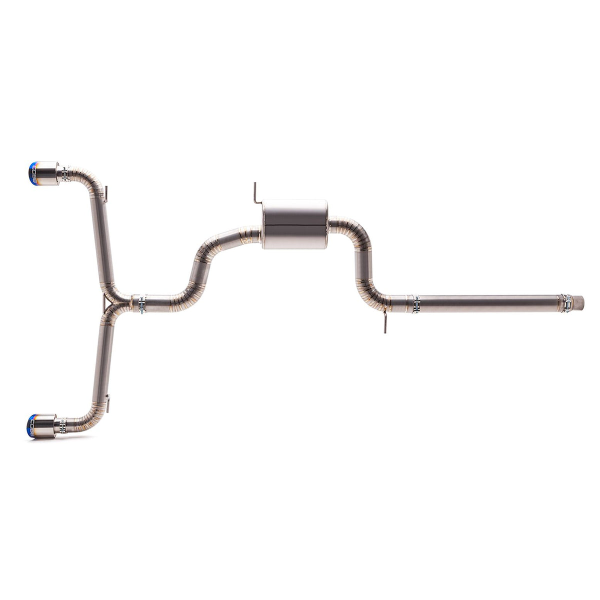 Cobb Titanium Cat-Back Exhaust System for 18-21 Volkswagen GTI (MK7.5) - 5V2160