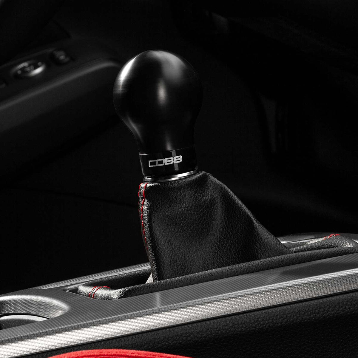 Cobb 23+ Honda Civic Type R 6-Speed Short Weighted Cobb Knob - Black - 2H2365-BK