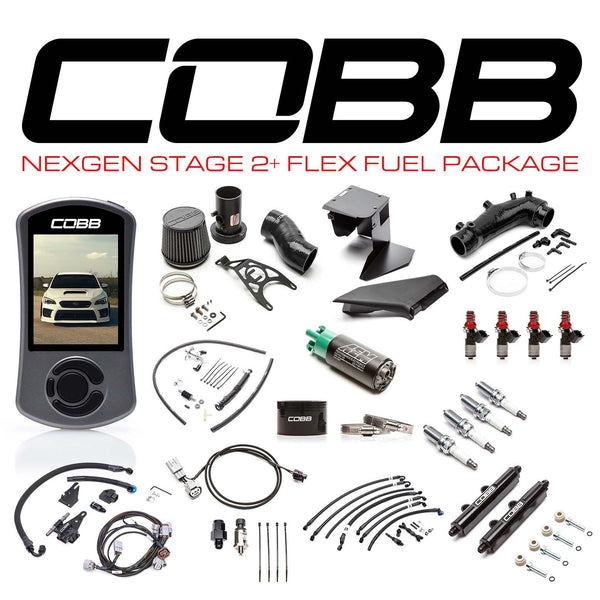 Cobb 19-21 Subaru STI (Incl. 2018 Type RA) NexGen Stage 2 + Flex Fuel Power Package - Blue - SUB004NG2S2FF-BL