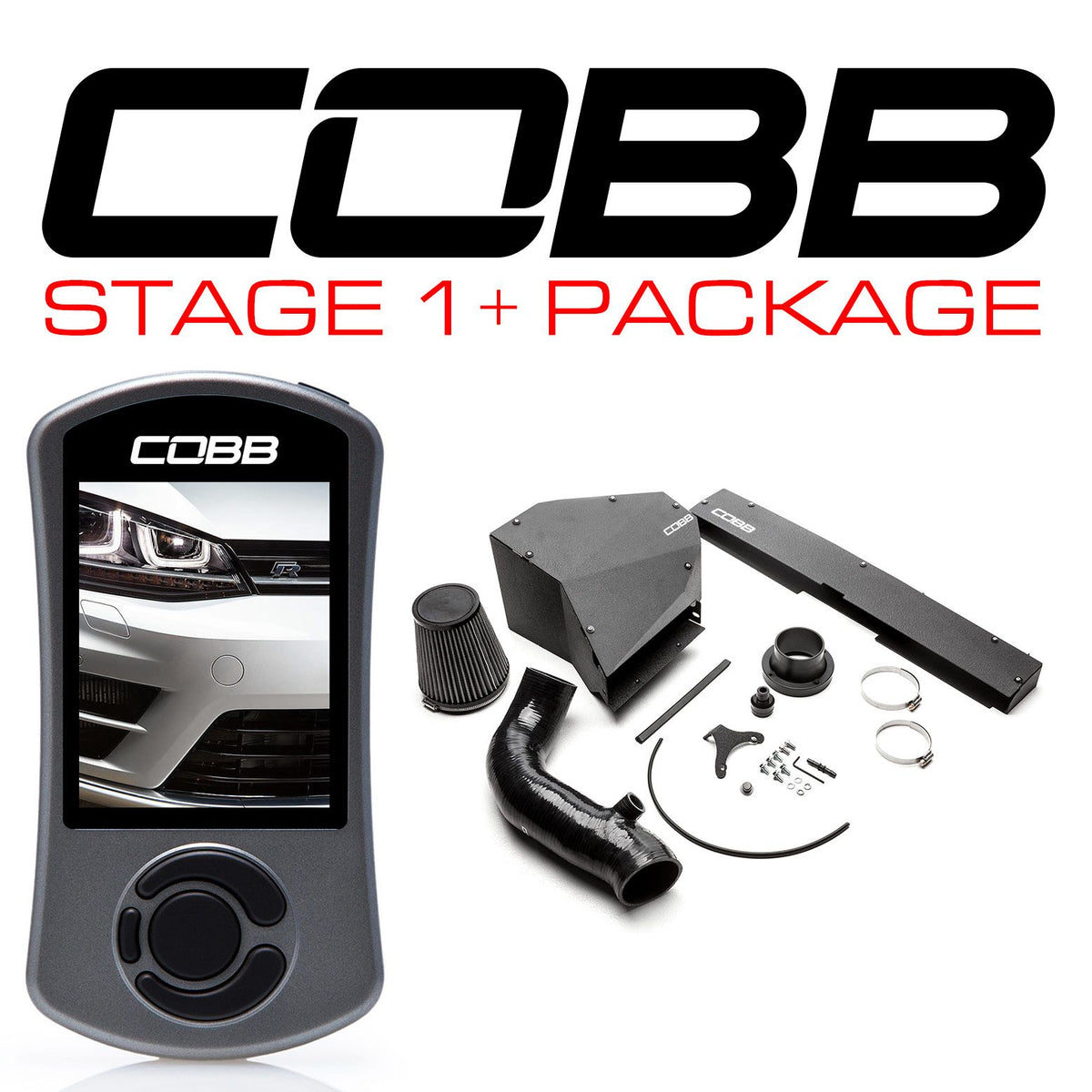 Cobb 15-17 Volkswagen Golf R (MK7) Stage 1+ Power Package (USDM) - VLK003001P