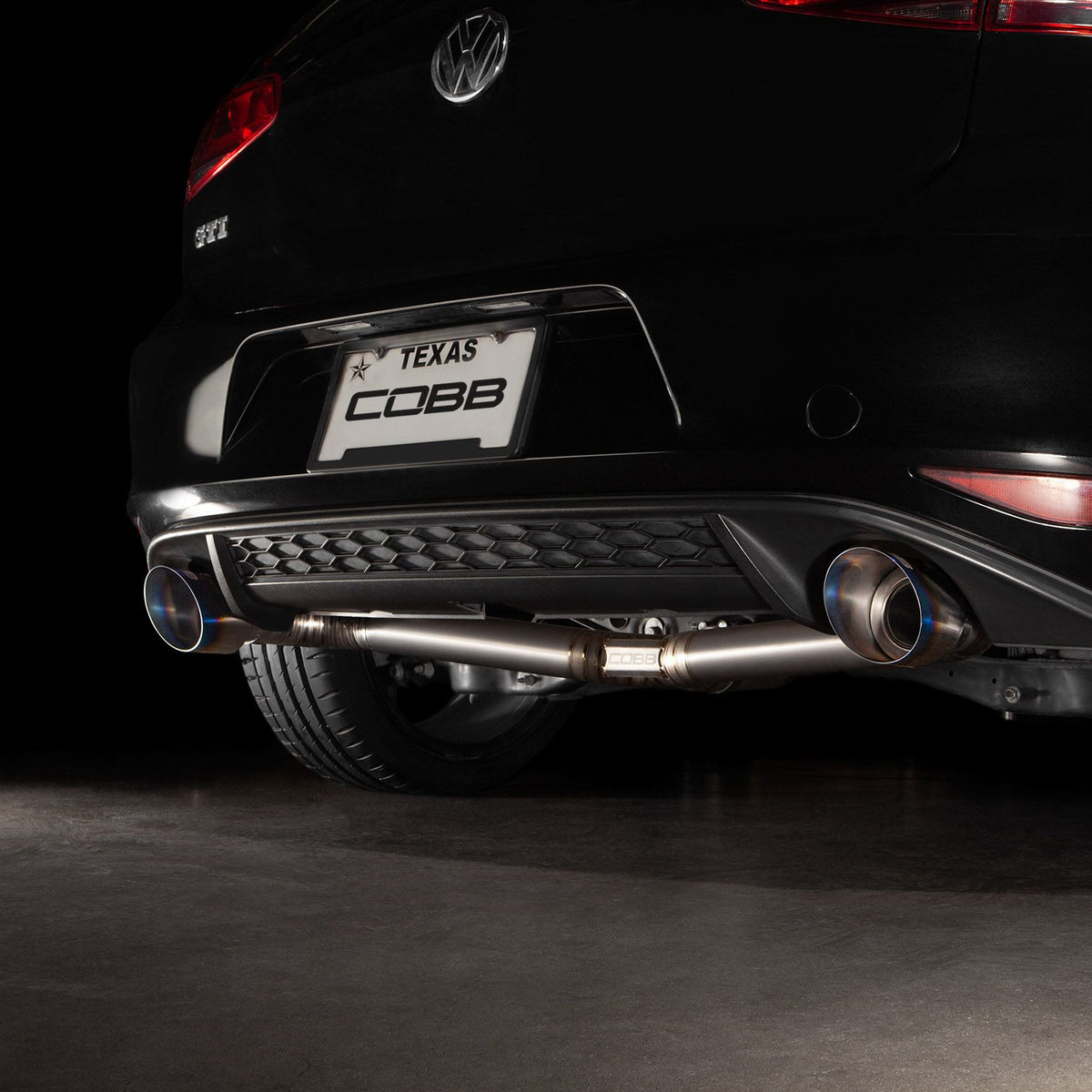 Cobb 15-17 Volkswagen GTI (MK7) Titanium Cat-Back Exhaust System - 5V2140