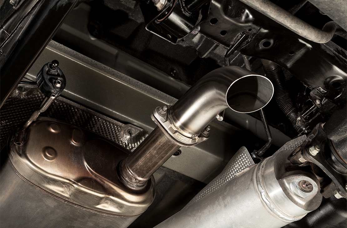 COBB 2024+ Toyota Tacoma High Clearance Exhaust Turndown Exhaust Tip 304L SS - 5T1200