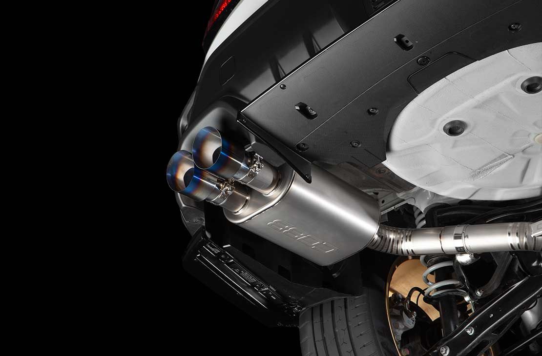 Cobb 22-24 Subaru WRX Titanium Catback Exhaust (Incl. Burnt Ti Tips) - 516160