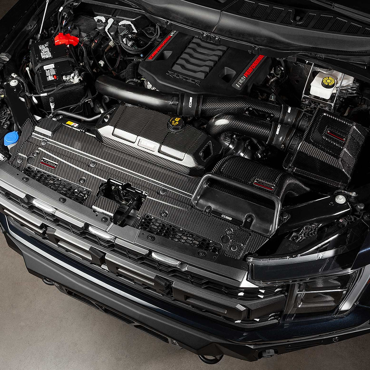 Cobb 21-23 Ford F-150 Ecoboost 3.5/2.7 Raptor/Tremor/Limited Redline Carbon Fiber Radiator Shroud - 4F3660