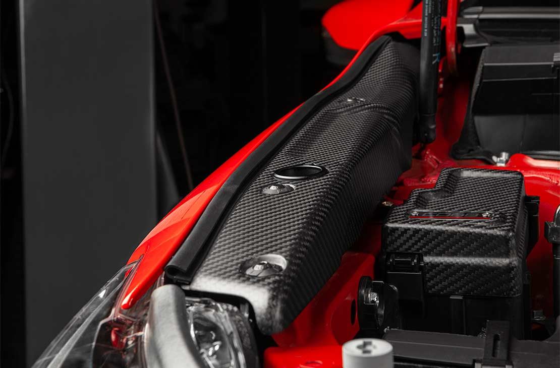 COBB 22-25 Subaru WRX Redline Matte Carbon Fender Shrouds - 746170-RMC