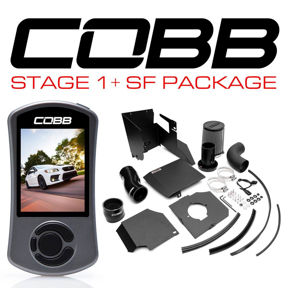 Cobb 15-21 Subaru WRX Stage1+ SF Power Package - SUB0041W1P