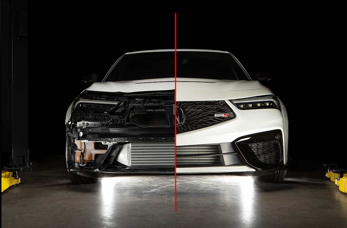 COBB 23-25 Honda Civic Type R / 24-25 Acura Integra Type S MT Intercooler Kit - Black - 7H2500-BK