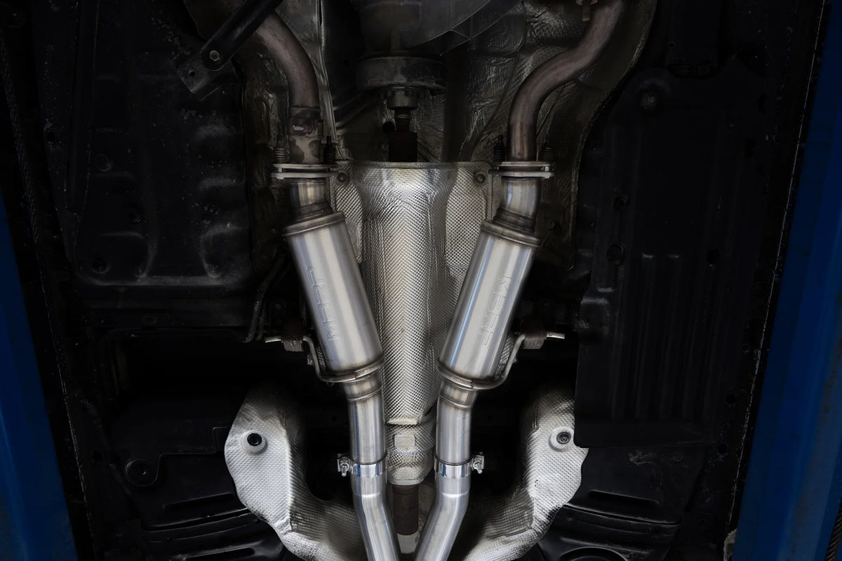 MBRP 2011+ Dodge Durango 3.6L V6 T304 SS 3.0in Cat-Back Dual Rear Exit Exhaust w/ Single Wall Tips - S51093AL by MBRP - insta