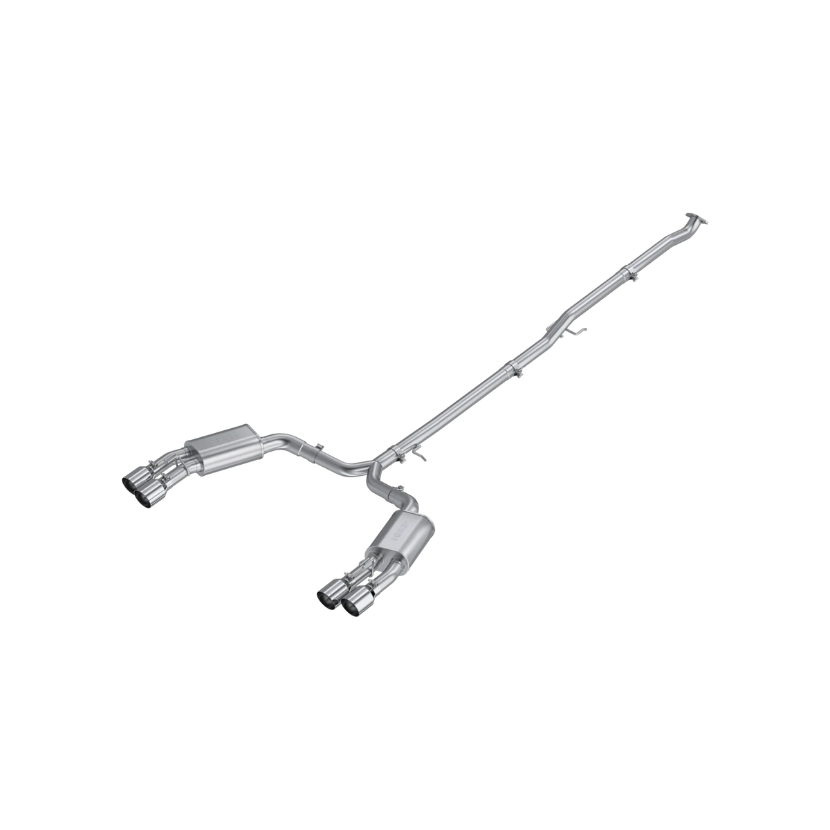 MBRP 21-24 Kia K5, GT 2.5L Turbo Aluminized Steel 2.5in Cat-Back w/ Quad Tips - S4716AL