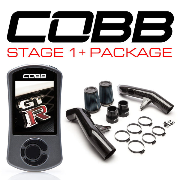 Cobb 14-17 Nissan GT-R Stage 1+ Carbon Fiber Power Package (NIS-007) - NIS007011PCF