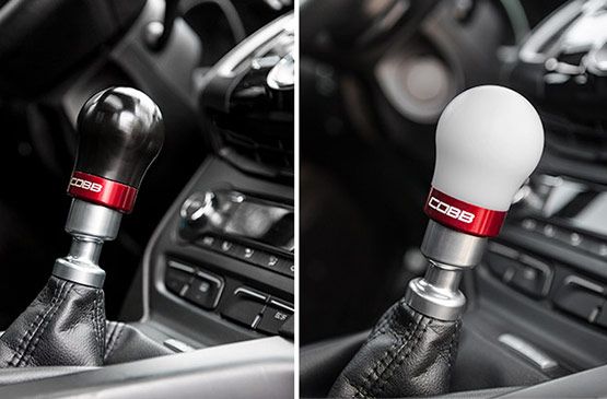 Cobb 13-18 Ford Focus ST / 16-18 Focus RS Stage 1+ Drivetrain Package (White w/Blk Shift Knob) - FOR0DT00EI-W-BK