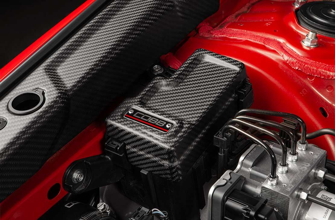 Cobb 22-25 Subaru WRX Redline Matte Carbon Fiber Dress-Up Kit - SUB006REDED-RMC