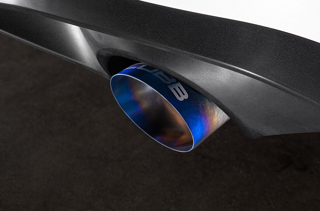 Cobb Volkswagen Mk7/7.5/8 GTI Tip Kit - Blued Titanium - 5V2150-B