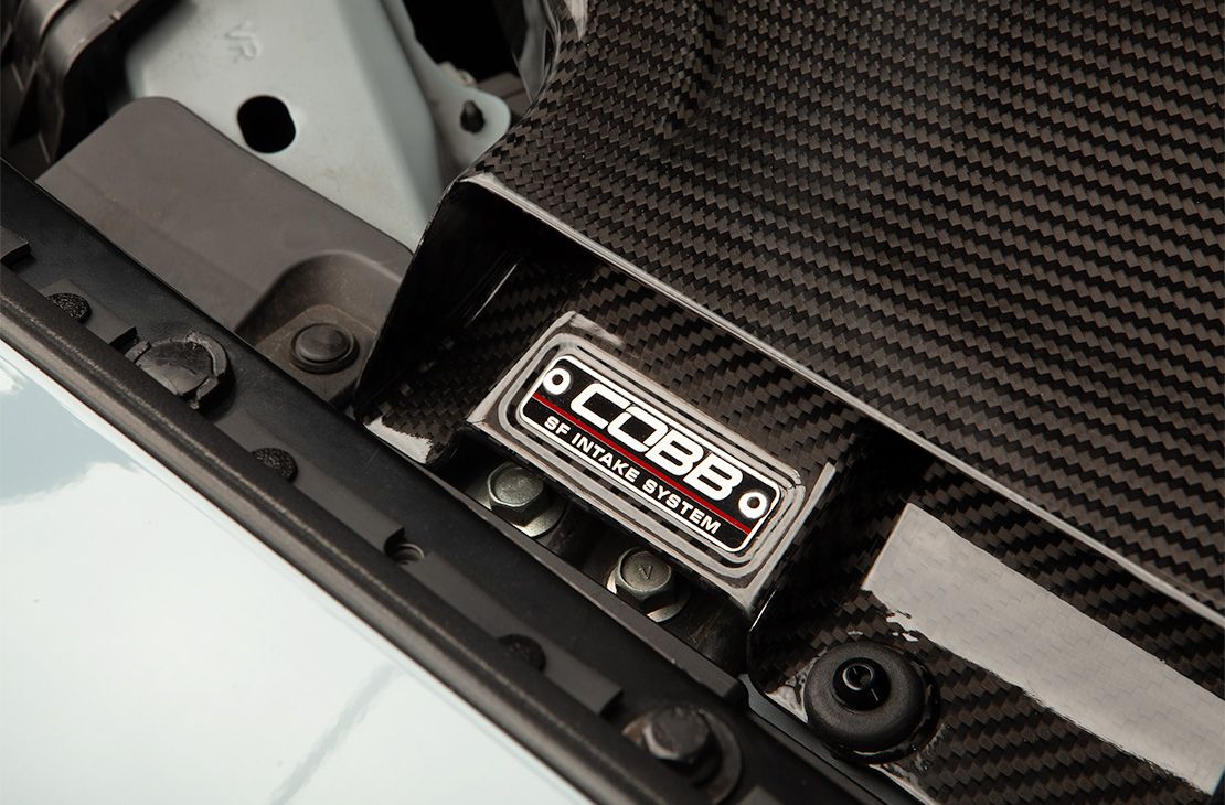 Cobb 15-21 Subaru STI Redline Carbon Fiber Intake System - Gloss Finish - 725350