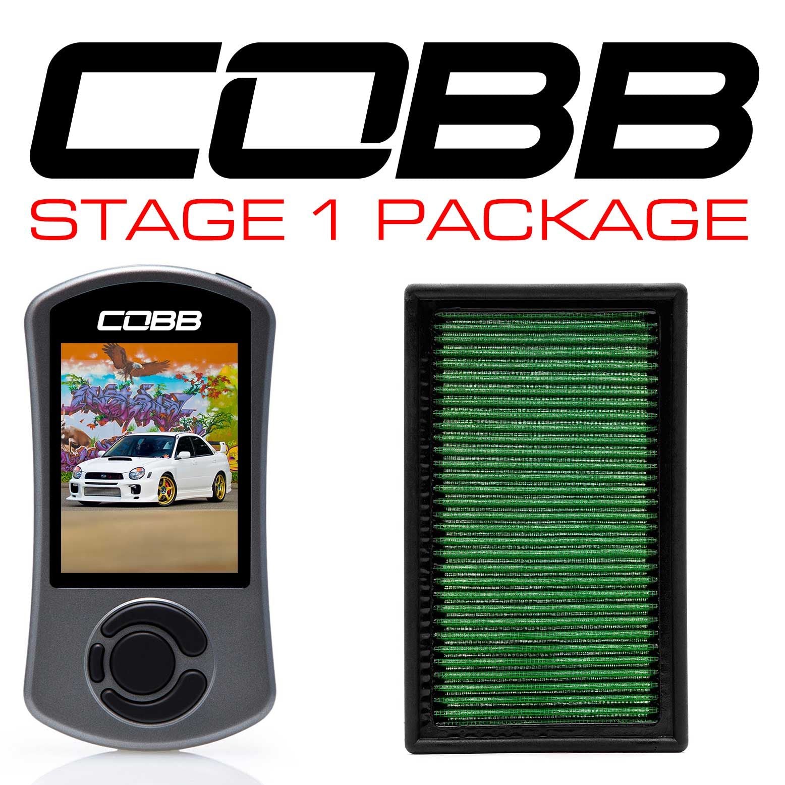 Subaru 02-05 WRX Stage 1 Power Package w/V3 - 612X01