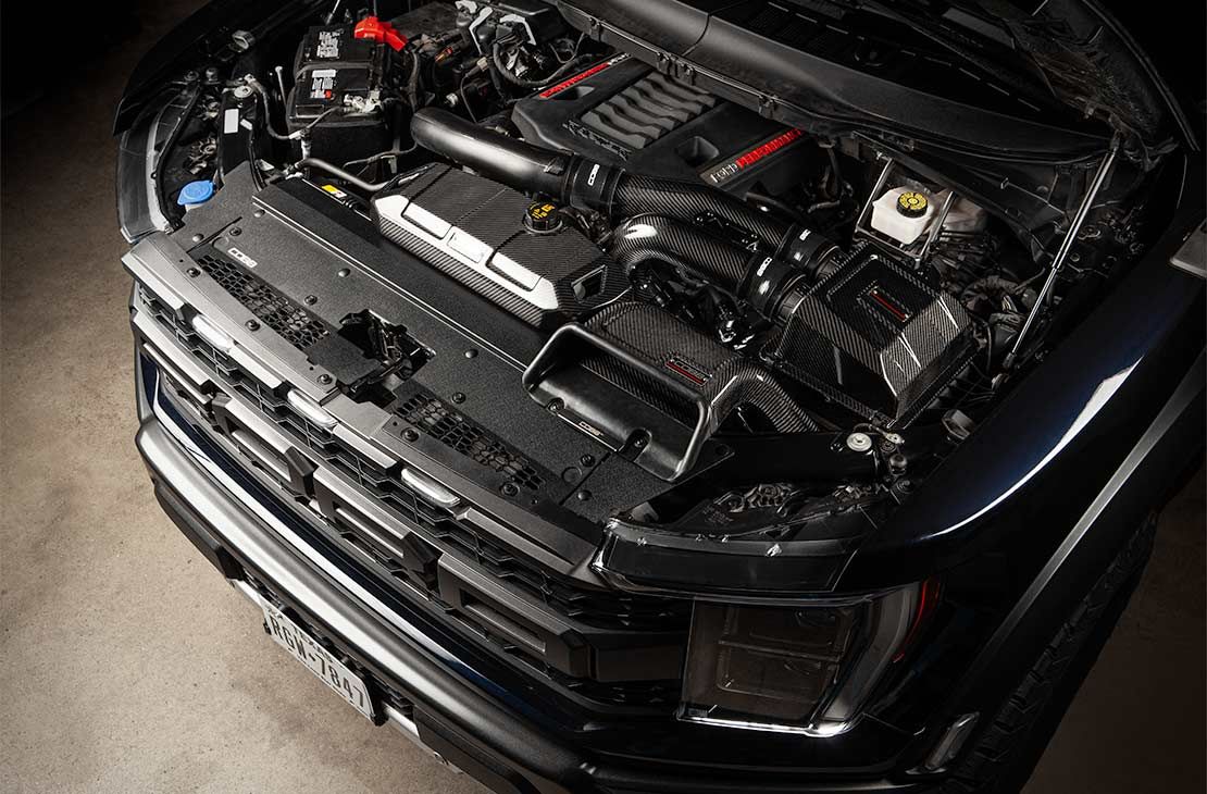 Cobb 17-19 Ford F-150 EcoBoost 3.5L Stage 1+ Redline Carbon Fiber Power Package w/TCM - FOR006001P-TCM-RED
