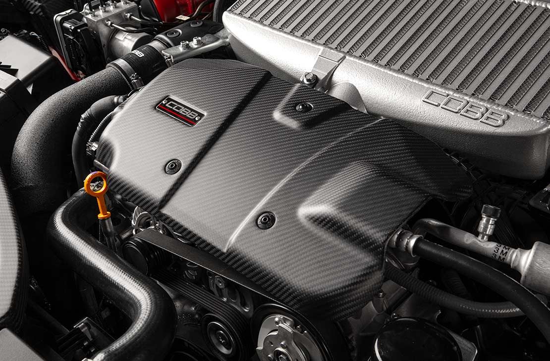 COBB 22-25 Subaru Redline Matte Carbon Fiber Engine Cover - 446610-RMC