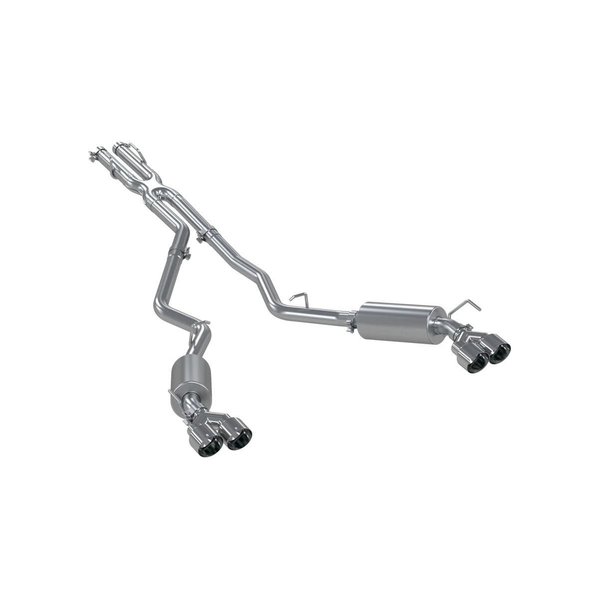 MBRP 20-26 Ford Explorer 3.0L T409 Stainless Steel 2.5in Mid-Pipe Kit - S5280409