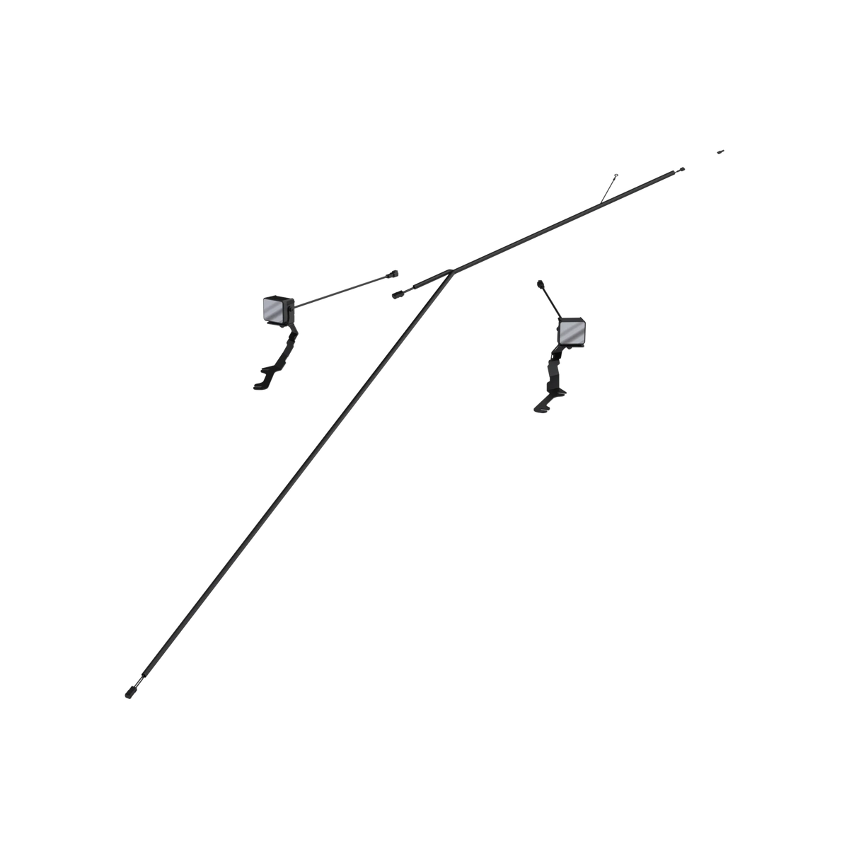 MBRP 25-26 Ram 1500 RHO Ditch Light Kit - Flood Beam - SL5157-01F