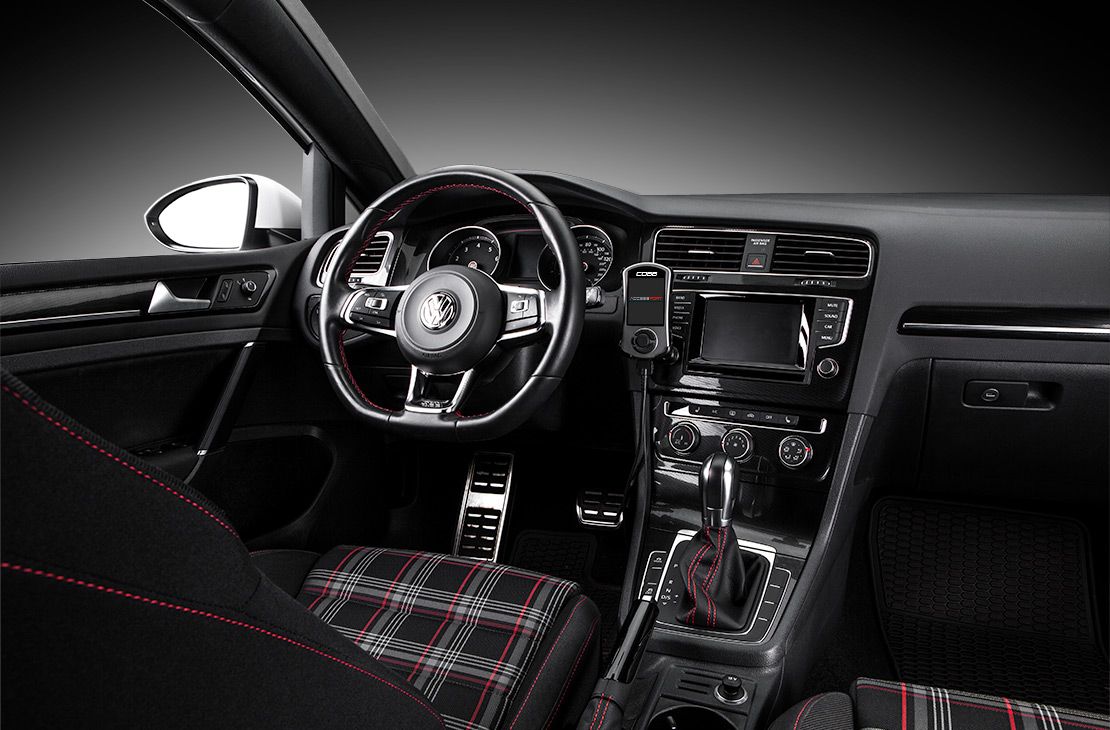 Cobb Stage 1 + Redline Carbon Fiber Power Package with DSG / S Tronic Flashing for Volkswagen (Mk7/Mk7.5) GTI, Jetta (A7) GLI, Audi A3 (8V) - VLK002011P-DSG-RED