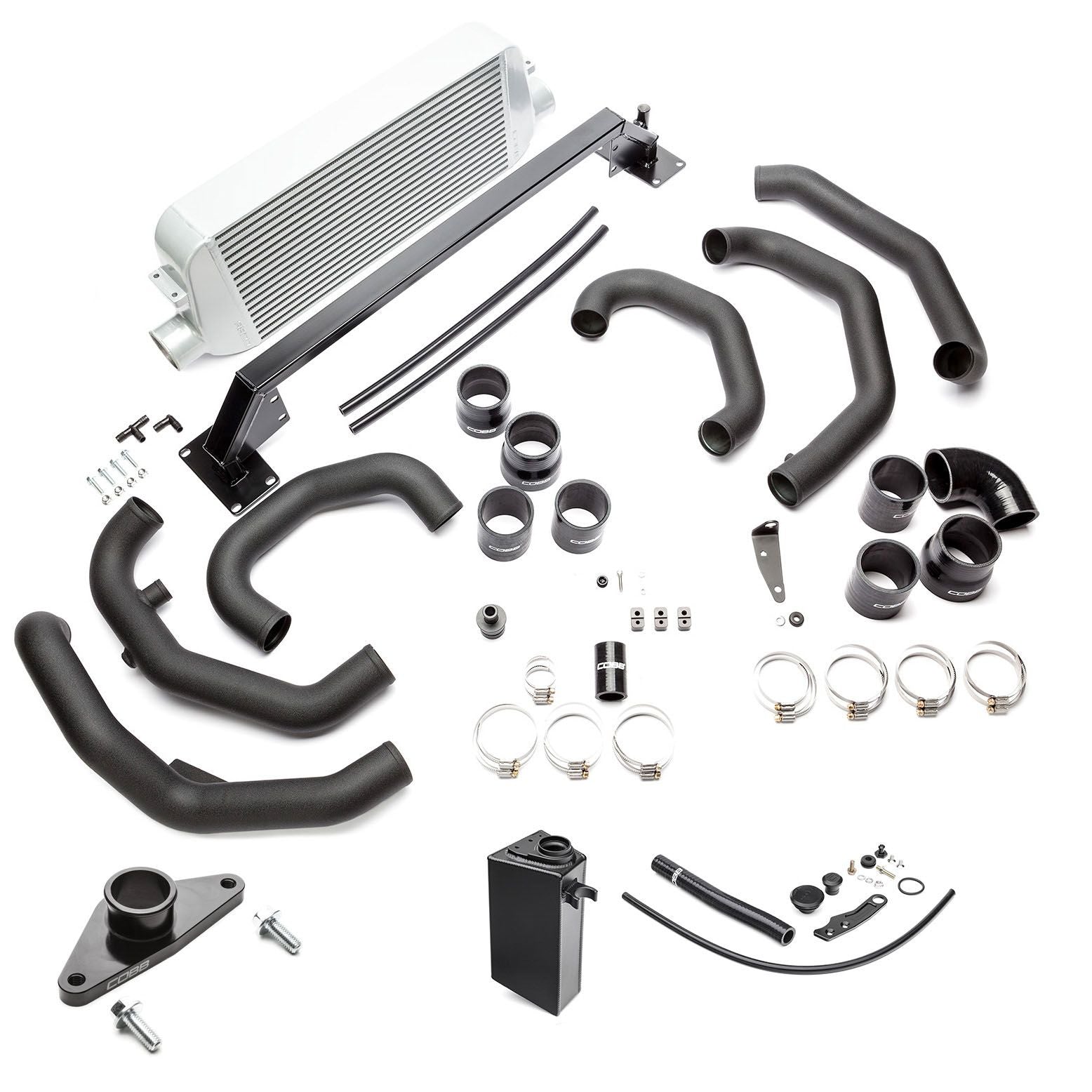 COBB Subaru Front Mount Intercooler Kit (Silver) STI 2015-2021 - SUBFMIC001SL