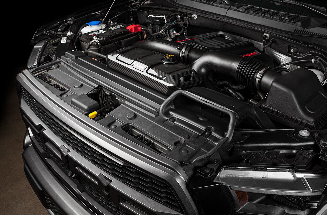 Cobb Ford F-150 17-20 EcoBoost 3.5L/Raptor / 18-20 F-150 2.7L Redline Carbon Fiber Coolant Cover - 8F1700