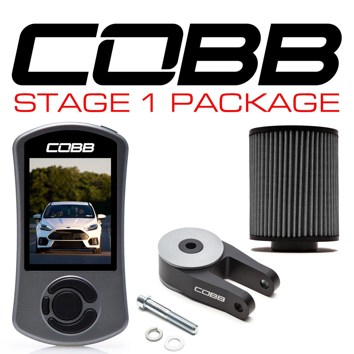 Cobb 16-18 Ford Focus RS Stage 1 Power Package - FOR0040010