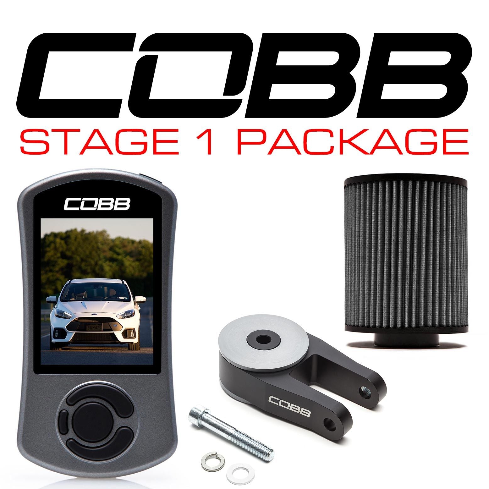 Cobb 16-18 Ford Focus RS Stage 1 Power Package - FOR0040010