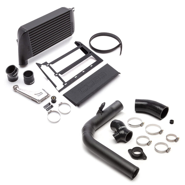 Cobb 15-18 Subaru WRX Top Mount Intercooler Kit - Black - B42400-BK