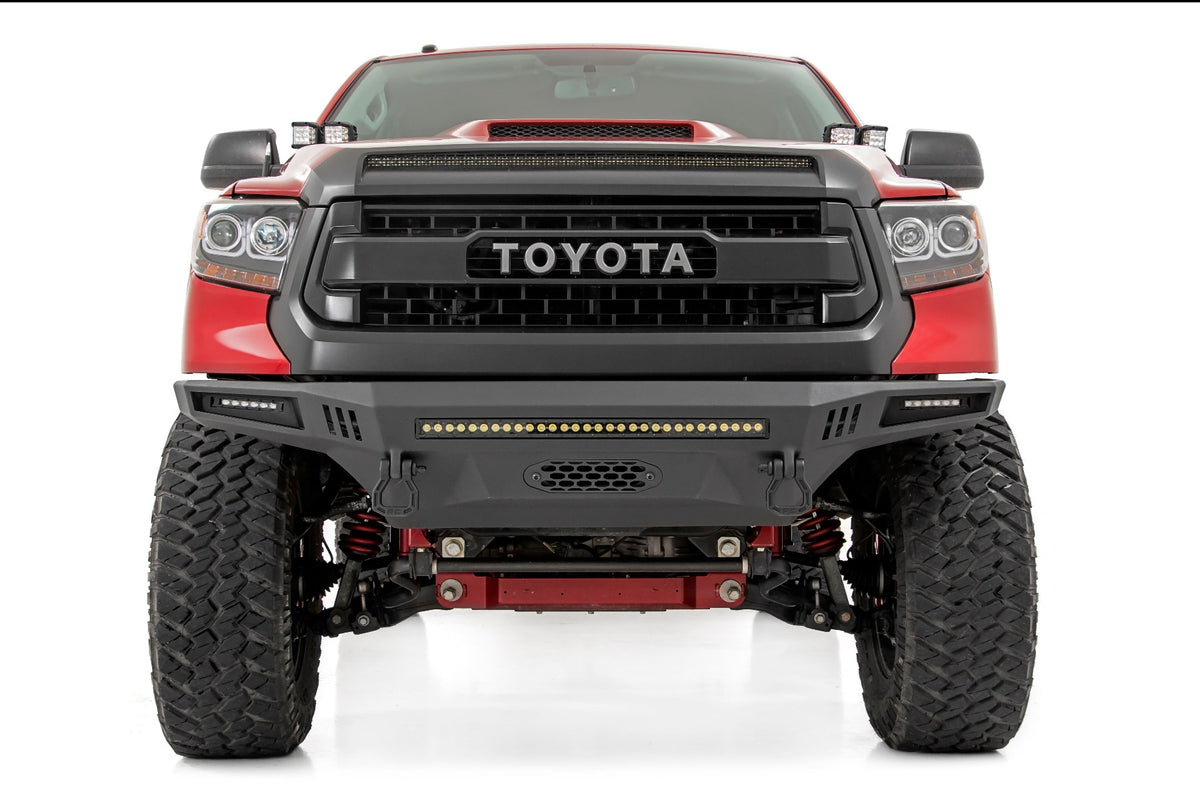 LED Light Kit | Hood Bulge | 40&quot; White/Amber Strip | Toyota Tundra (14-21)