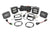 LED Light Kit | Fog Mount | 2" Black Pair | Jeep Wrangler JK/Wrangler Unlimited (10-18)