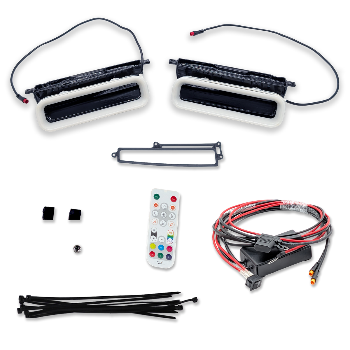 2015-2021 Volkswagen Golf GTI (MK7/MK7.5) Dual BIG MOUTH LIT KIT Ram Air Intake Snorkels