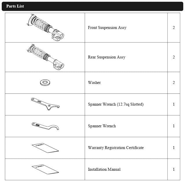 HKS - Hipermax S Full Kit for WRX STI GDB (A-D) (2001-2004) - 80330-AF002