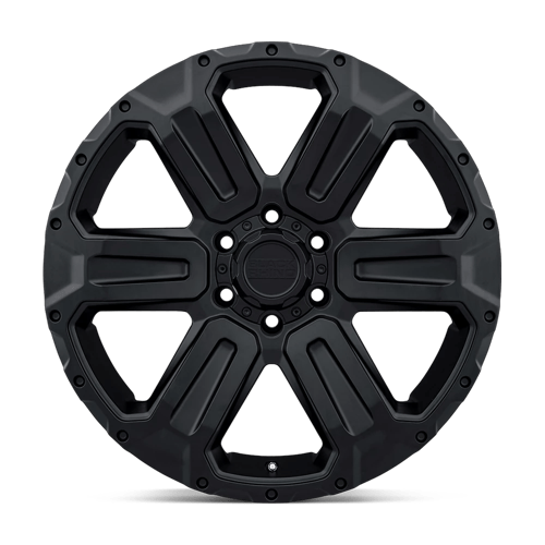 Black Rhino Hard Alloys Wanaka 18X9 6X135 +12MM Matte Black